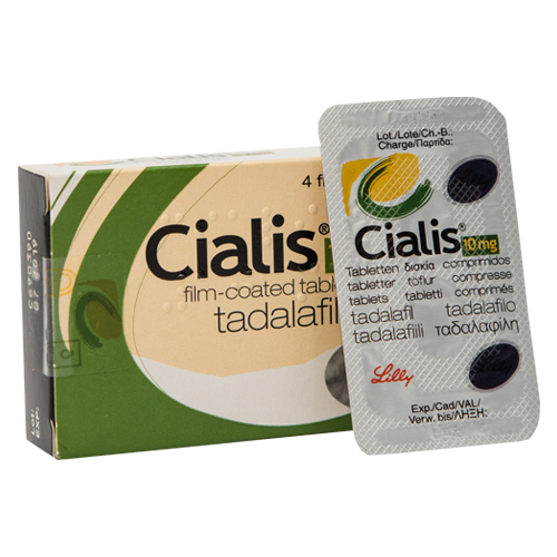 Συσκευασία με 4 δισκία Cialis 20 mg